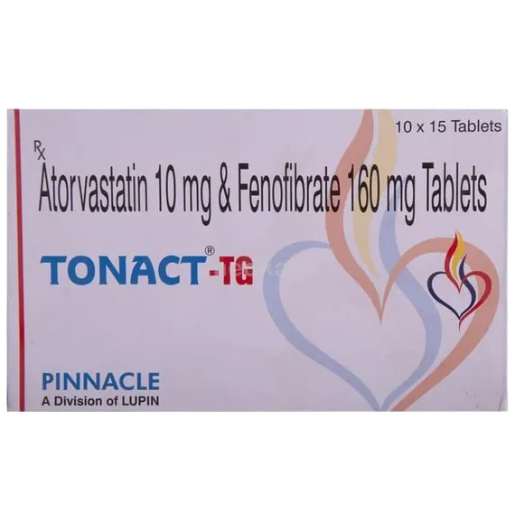 tonact tg 10mg tablet 15's